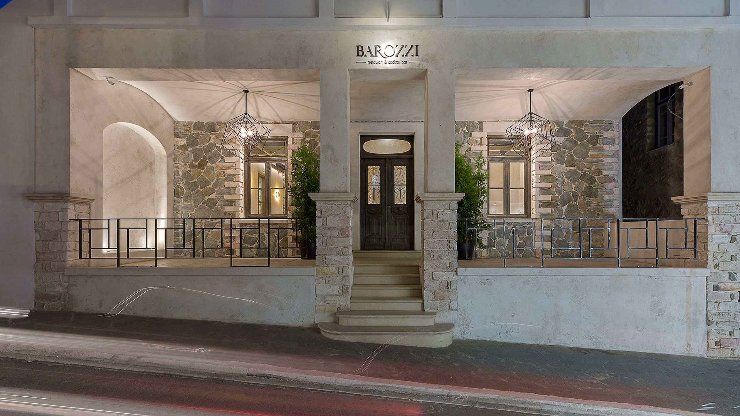 Barozzi restaurant & cocktail bar in Naxos by GFRA